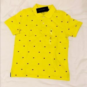 Tommy Hilfiger Yellow Polo Shirt